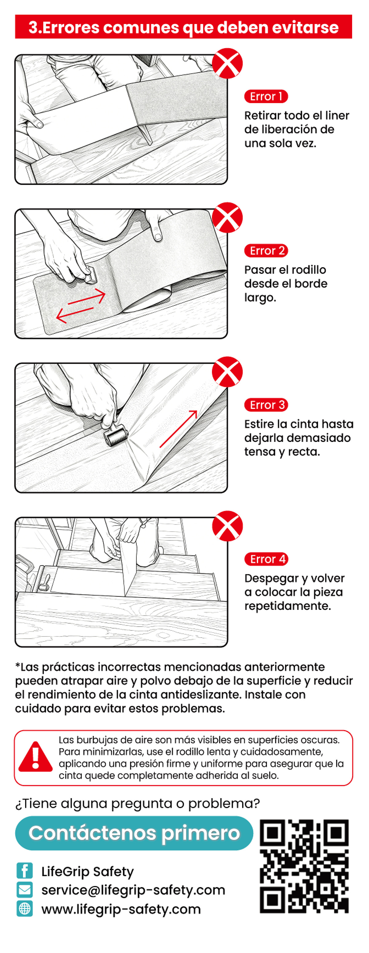 How to Install LifeGrip Clear Anti Slip Stair Treads